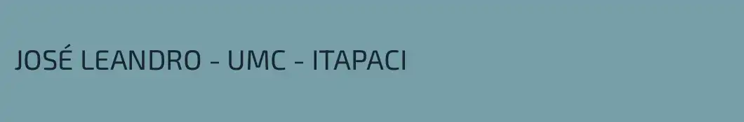 JOSÉ LEANDRO - UMC - ITAPACI